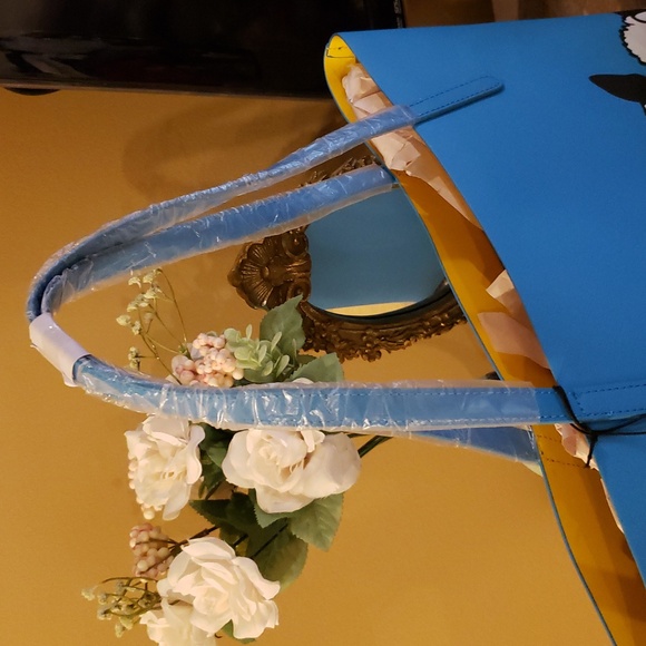 NWT! SET! Marc Tetro Hawaiian Dogs & A Cat - Large Tote & Zip Pouch - Picture 10 of 11